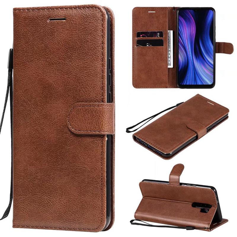 Pouzdro na telefon Xiaomi Redmi 9 PU Leather Flip Wallet Cover
