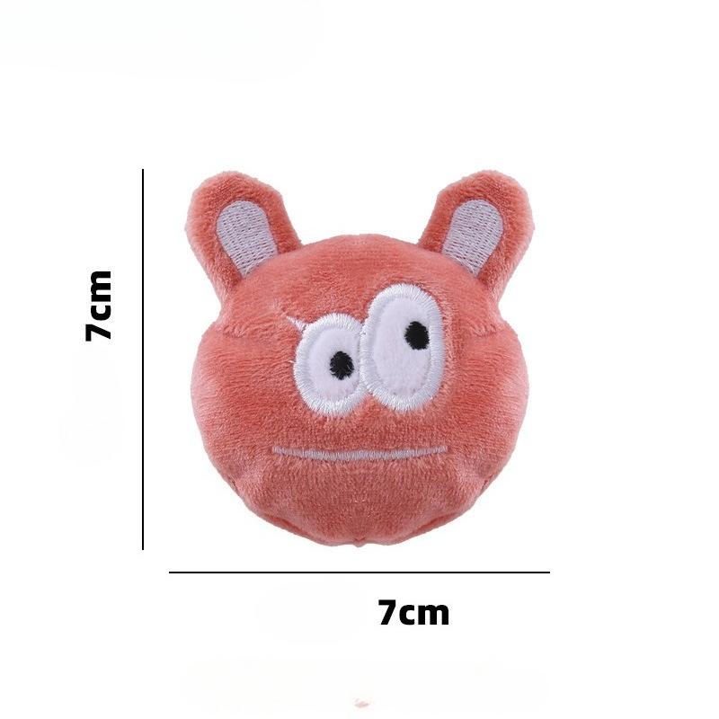 

Funny Catnip Toy Balls Kitten Cat Toys Interactive Rolling Balls Cat Accessories Pet Products оранжевый