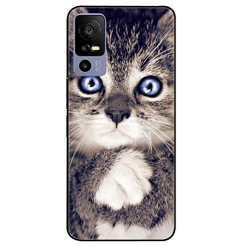 For TCL 40R 5G Case 6.6'' Silicone Soft Fashion TPU Phone Cover for TCL 40 R 5G Cases T771K T771A T771H Bumper Funda For TCL 40R