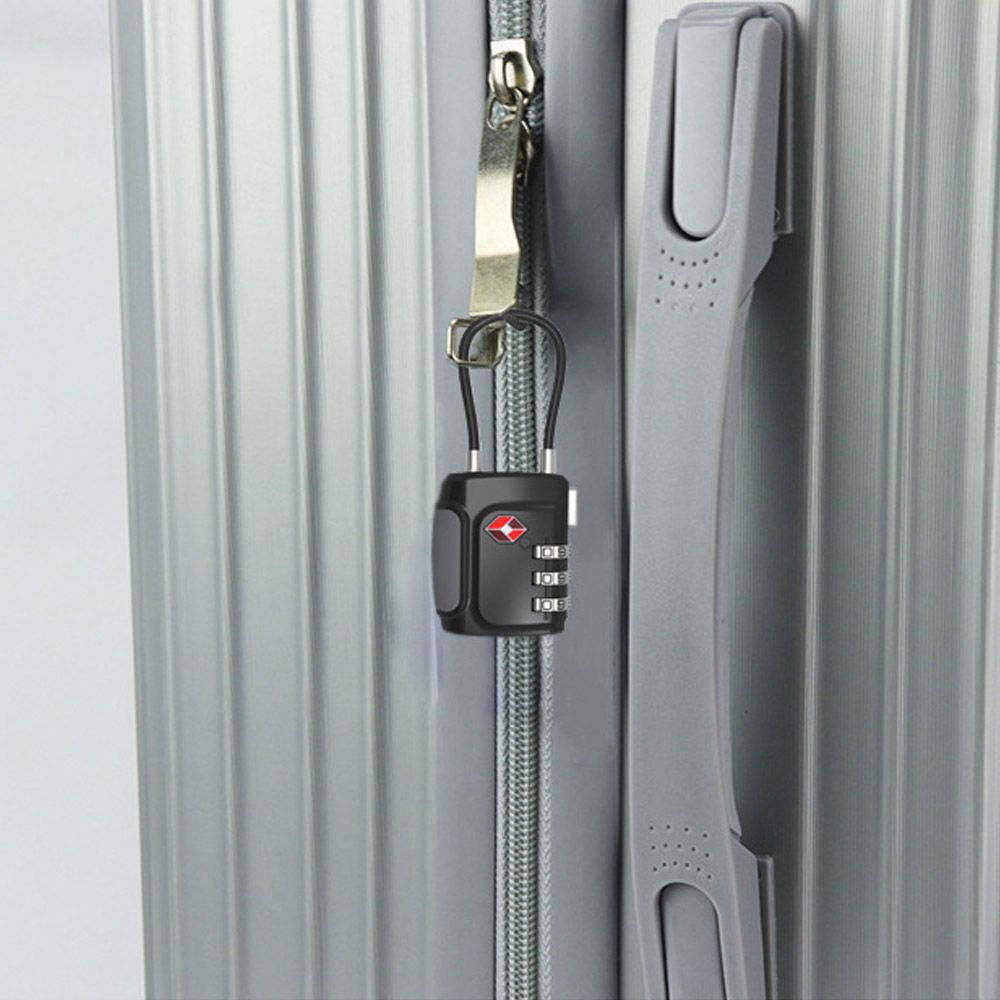 Anti-theft Lock Combination Lock TSA Customs Lock 3 Dial Digit Combination Lock Safely Code Lock