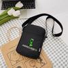 Printing Minecraft Pattern Canvas Single Shoulder Crossbody Bag Gift Fashion