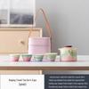 Chaxun Portable Ceramic Travel Tea Set