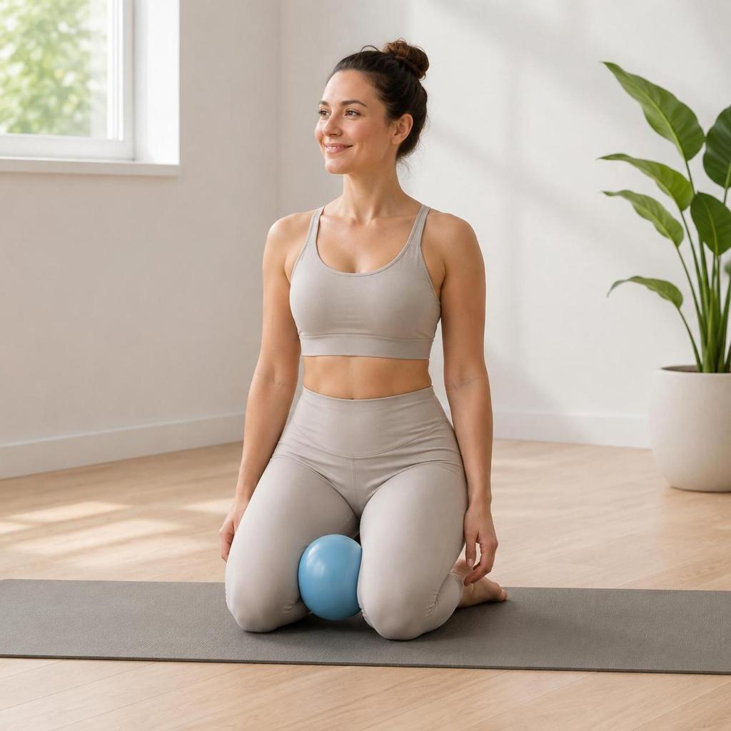 Bekkenbodem Bal Compact Rond Pilates Anti-lek