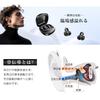 For Meisei Bluetooth Wireless Earbuds with Smart Touch Multifunctional TF Card Noise Ear Bone Separate Left and Right Physical Compatible with iPhone