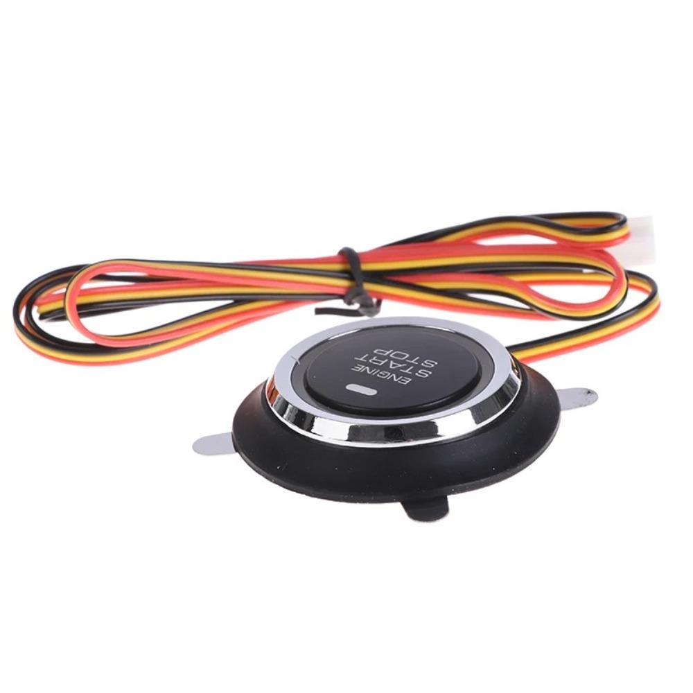 DIY Engine Ignition Button 12V Vehicle Push Button Starter Switch Car Modification