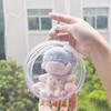 10cm Doll Clear Outdoor Doll Bag Multicolor Outdoor Doll Display Bag  DIY Keychain