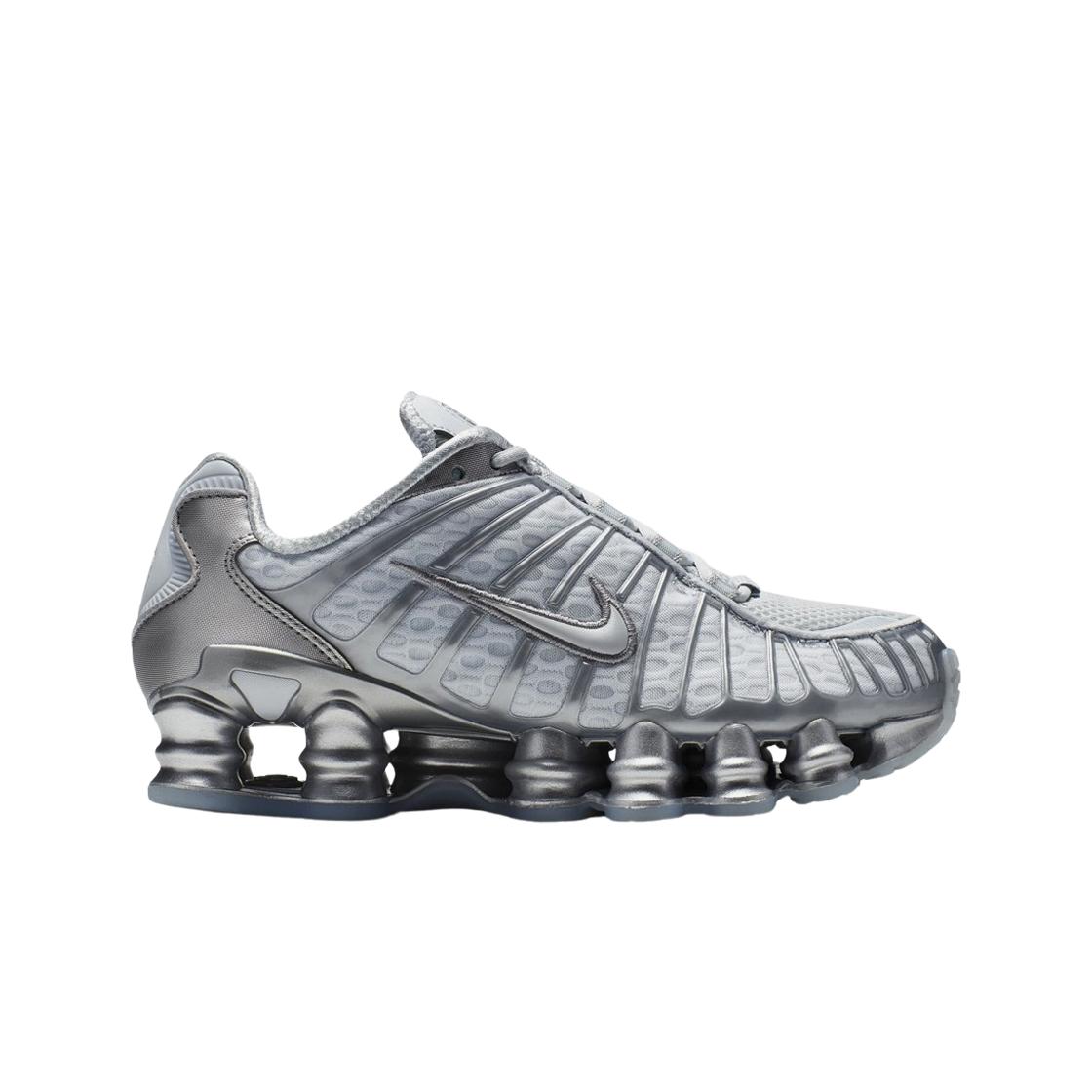 

(ш) Nike Shox Tl Чистий платиновий та металічний срібний 255