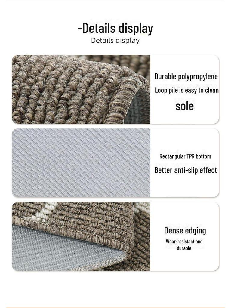 Thick Non-Slip Dust-Proof Entryway Mat for Home, Porch, Living Room, or Kitchen