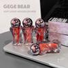 Gege Bear Velvet Matte Lip Mud: Soft Mousse Texture, Mist-like Finish, Stain-resistant, Natural Tint, Whitening Effect.