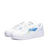 Li Ning Floating Boat Thermal Abrasion Resistant Lightweight Slip Resistant Low top Skateboard Shoes Unisex White Blue AGCS419-1(Team920-)