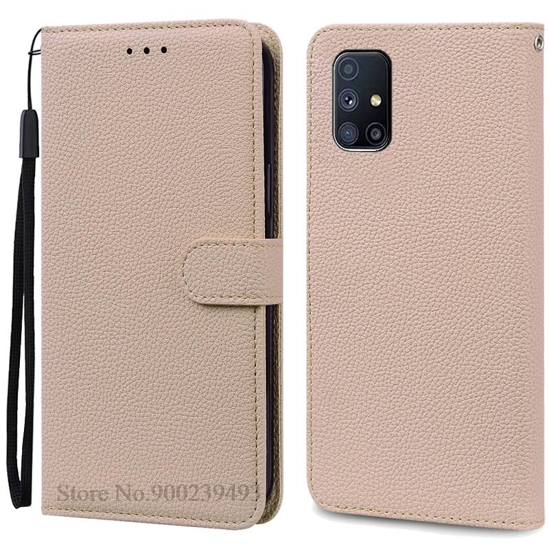 For Samsung M51 Case Soft Silicone Wallet Leather Flip Case For Samsung Galaxy M51 Case M 51 Stand Book Cover Coque Fundas
