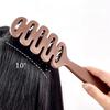 Boar Bristle Hair Comb Hollow Detangling Hair Brush Women Scalp Massage Brush Curly Hairbrush Salon Hairdressing Styling Tools