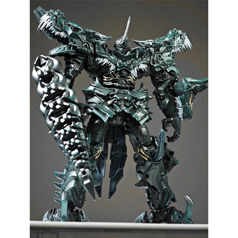Steel cable deformation toy model Tyrannosaurus rex mechanical dinosaur army figure boy gift King Kong