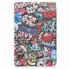 Case for Lenovo Tab P11 Pro Gen 2 TB132FU TB132XU 11.2", Three-part with stylus holder, Graffiti