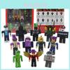 Nuovo 12 pezzi Roblox Game Character Accessorio Mini Action Figure Bambole Bambini Regalo Giocattolo