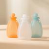 Food Grade Silicone Squeeze Feeder 120ml Large Capacity Leakproof Food Storage Bag  Travel