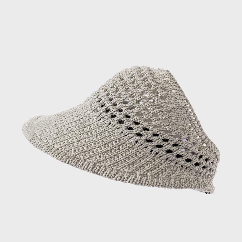 Hollow Top Hat Women's Summer Outdoor Sun Hat Breathable Duck Tongue Sun Hat