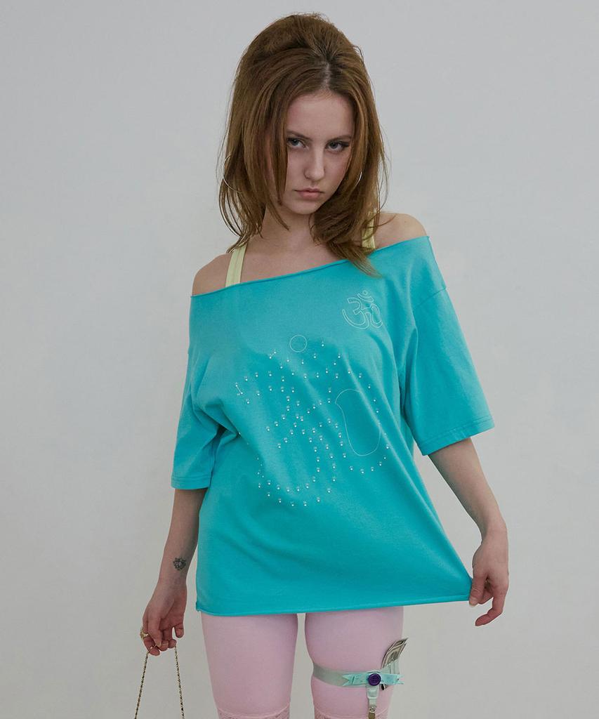 SCULPTOR Point To Om Tee Mint