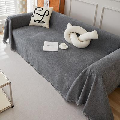 Solid Color Chenille Sofa Towel Full Cover Sofa Cushion Cover Cloth Cover Towel Sofa Cover Cover Four Seasons General Purpose