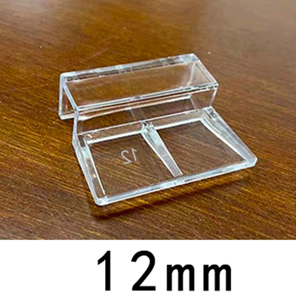 5/6/8/10/12mm Fish Tank Cover Plate Clip Brackets 5pcs Aquarium Acrylic Clip Glass Cover Support Holders Clamps Accessories