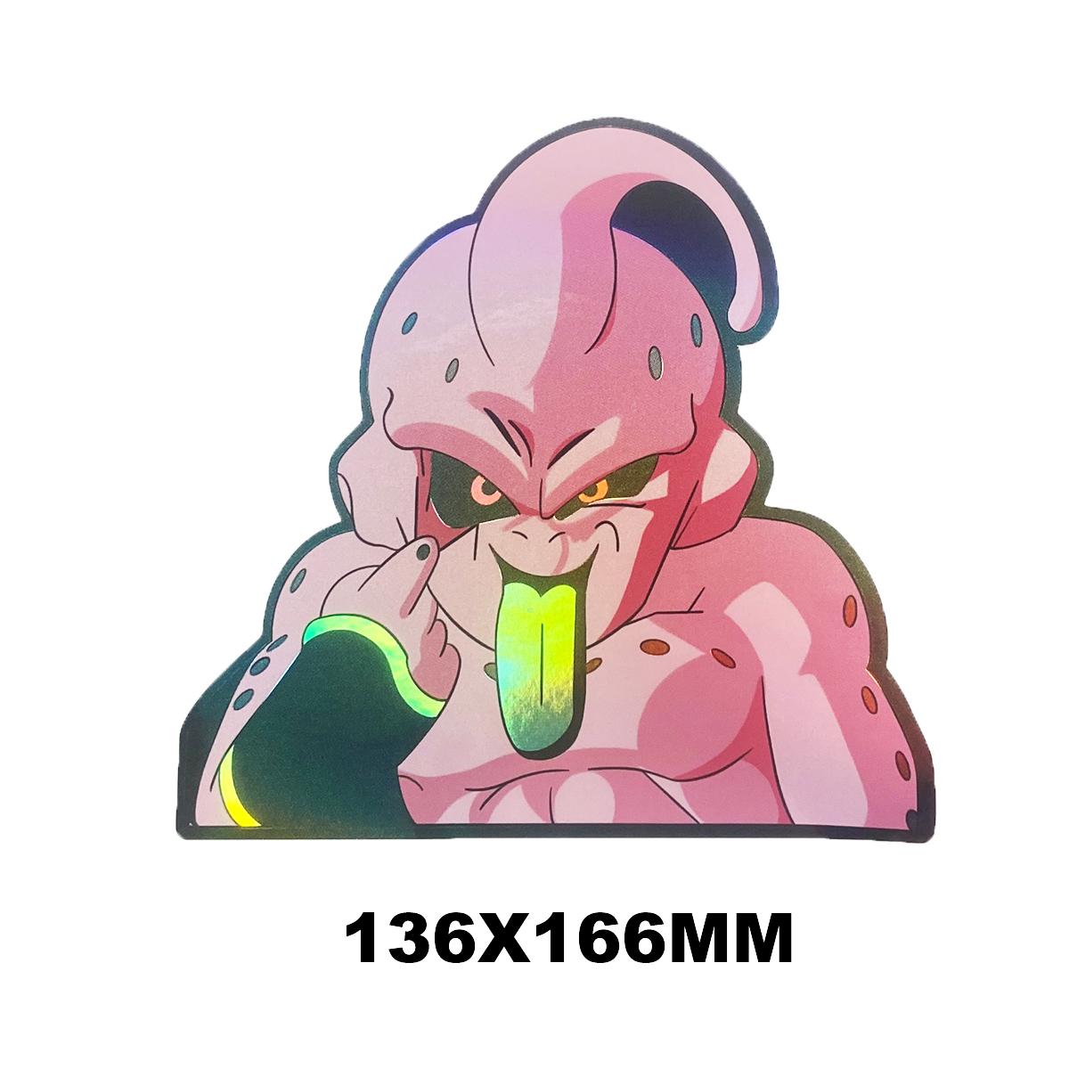 Classic Japan Anime Stickers Kids Decals Toy DIY Laptop Water Bottle Phone Cool Cartoon Son Goku Sticker