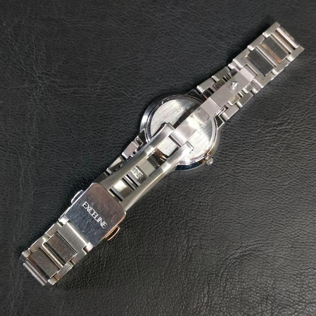 [USED] SEIKO Exceline 4J40 White Gold Quartz