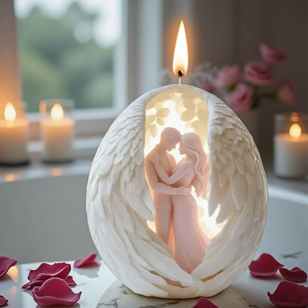 Silikon Aromatherapie Kerzenform Valentinstag Resin Form Neue Gipsform Heimdeko