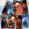 Phone Case for iPhone 17 15 16 Plus Xiaomi Poco X7 X6 F8 F7 C85 C75 C71 Redmi Note 14 12 11 13 Pro Max A4 14C 13C Cute Narutos Uchiha Itachi Akatsuki