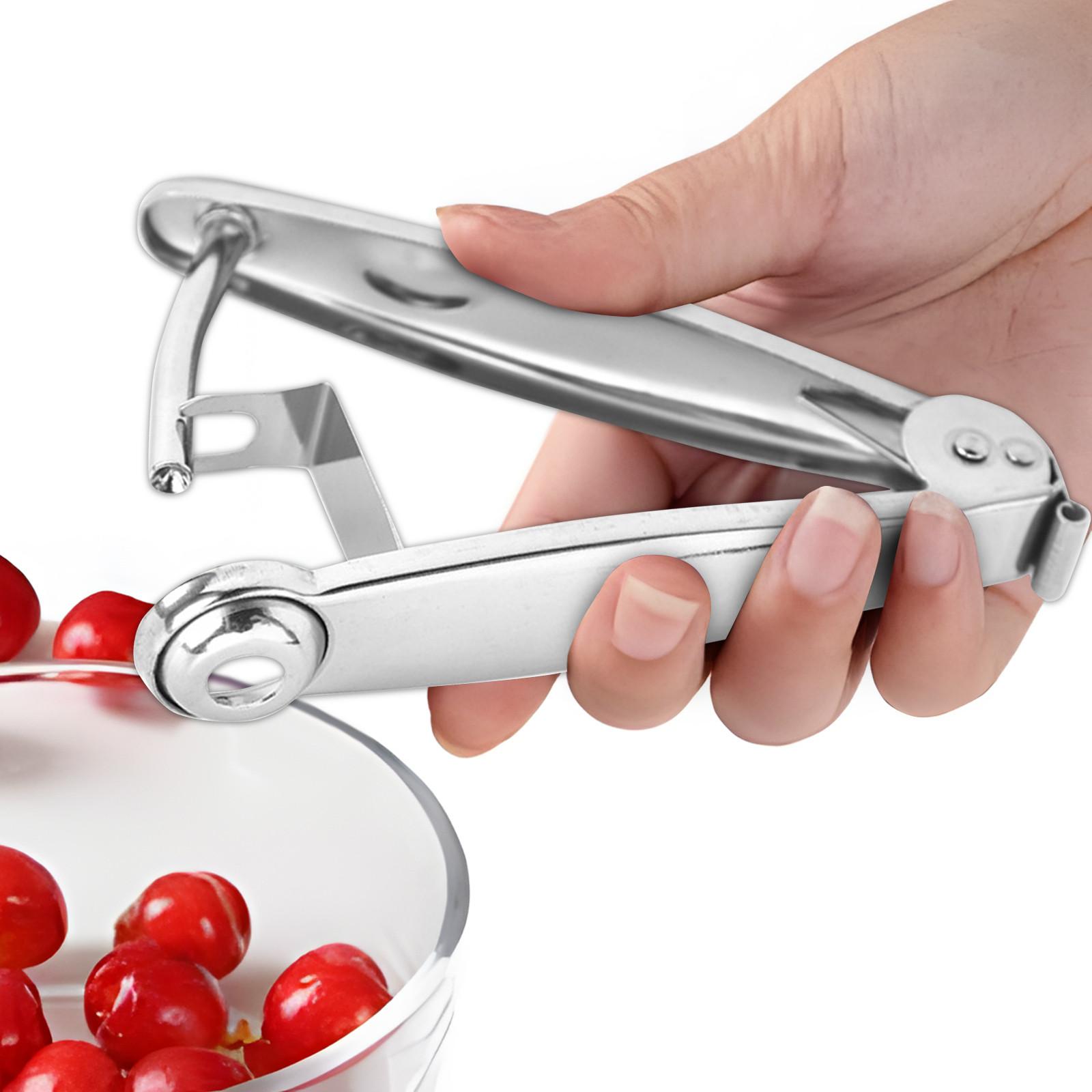 

1 шт. Инструмент для удаления косточек вишни 304 Нержавеющая сталь Инструмент для удаления косточек маслин Инструмент для удаления косточек сливы Для приготовления вишневого сока Вишня