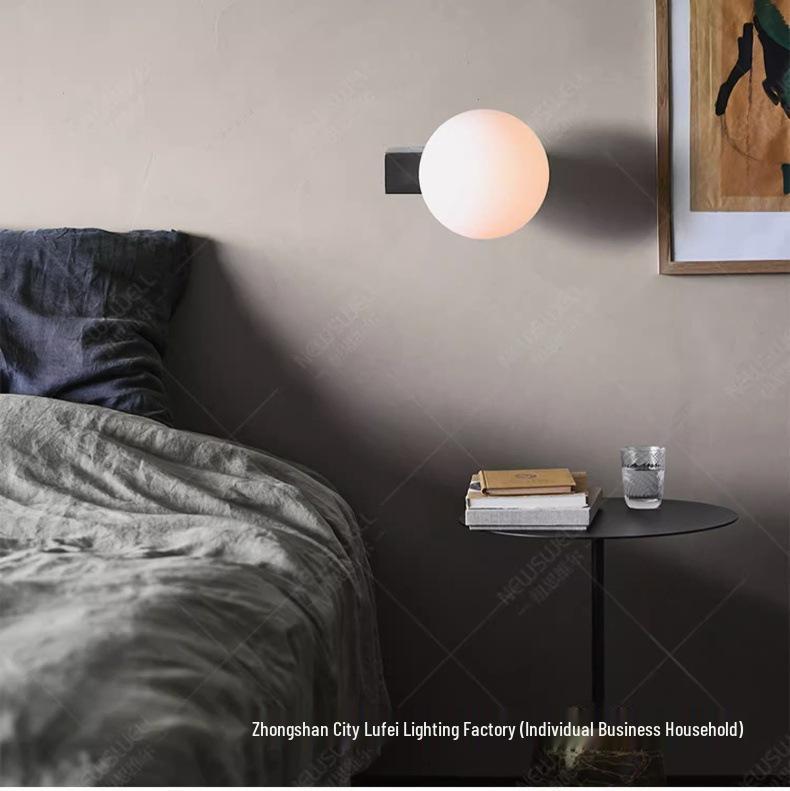 Postmodern Minimalist Italian Designer Wall Lamp: Ideal for Living Rooms, Corridors, Aisles, Bedrooms, and Bedside Tables