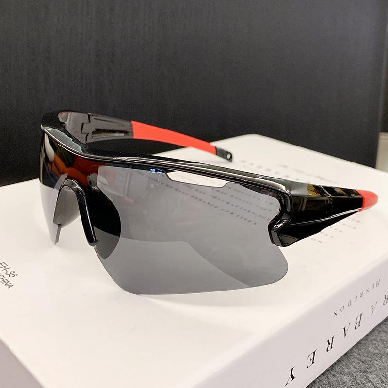 2024 Unisex Outdoor Radsport Sonnenbrille: Einteiliges Design, Modell 8330