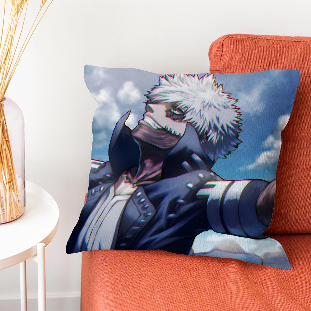 My Hero Academia Dabi Anime Pillow Case Pillow Case Living Room Sofa Cushion Cover Suitable For Home Bedroom Room Decoration