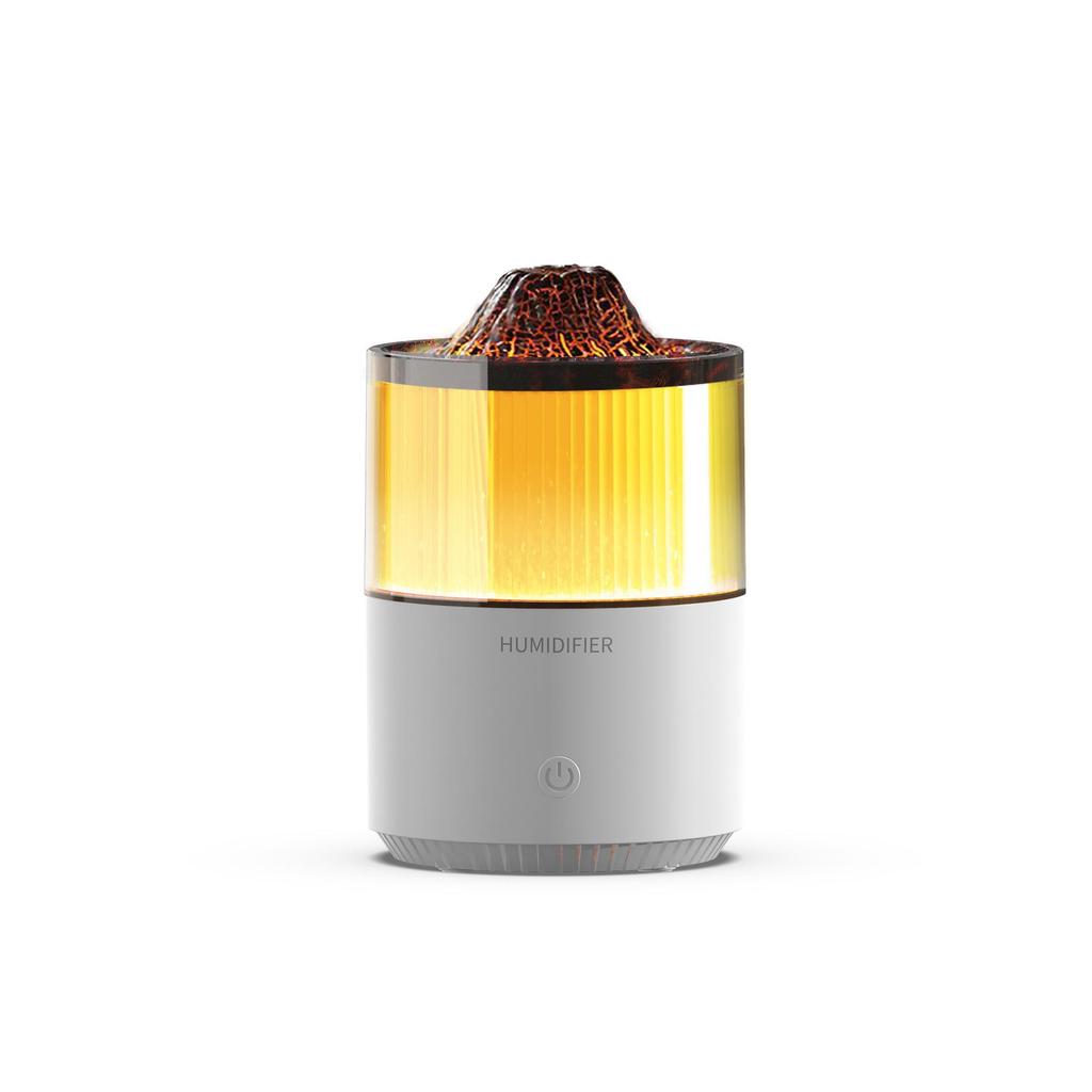 Volcano Humidifier: Colorful Night Light Aromatherapy for Desktop & Bedroom