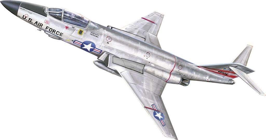 Barom Scale American McDonnell Voodoo Plastic Model Kit CV14442 1/144 F-101C Fighter-Bomber (Airplane)