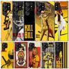 Kill Bill Soft Cover für Samsung Galaxy S25 Edge S26 S24 S23 Ultra Handyhülle S22 S21 Plus S20 FE Druckmuster Schale Galaxy S25