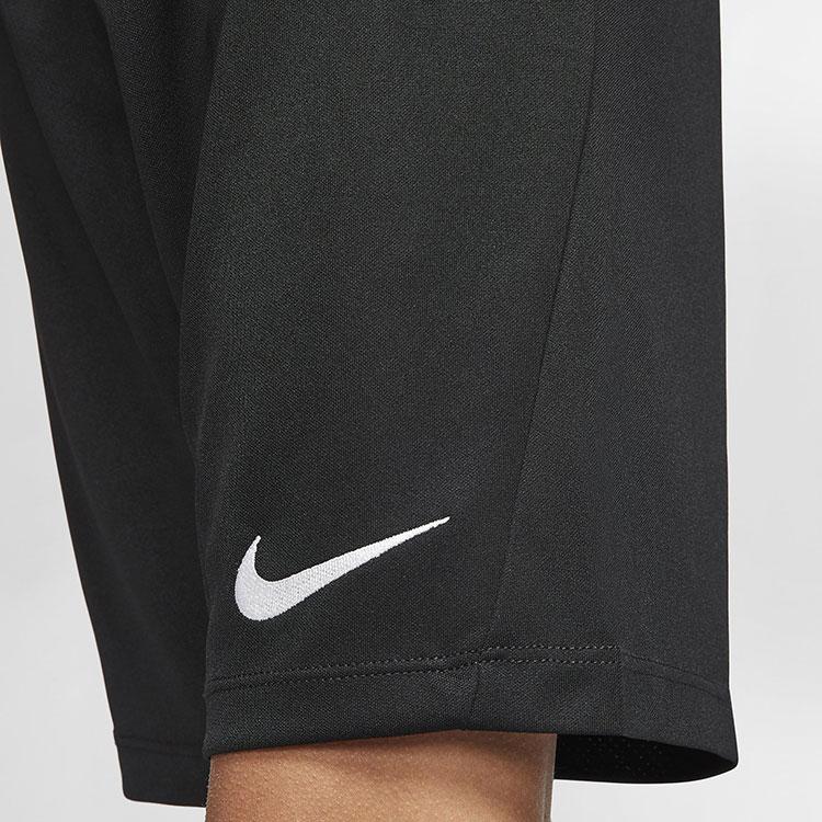 Nike Small Logo Solid Color Casual Shorts Kids Bottoms Black BV6865-010