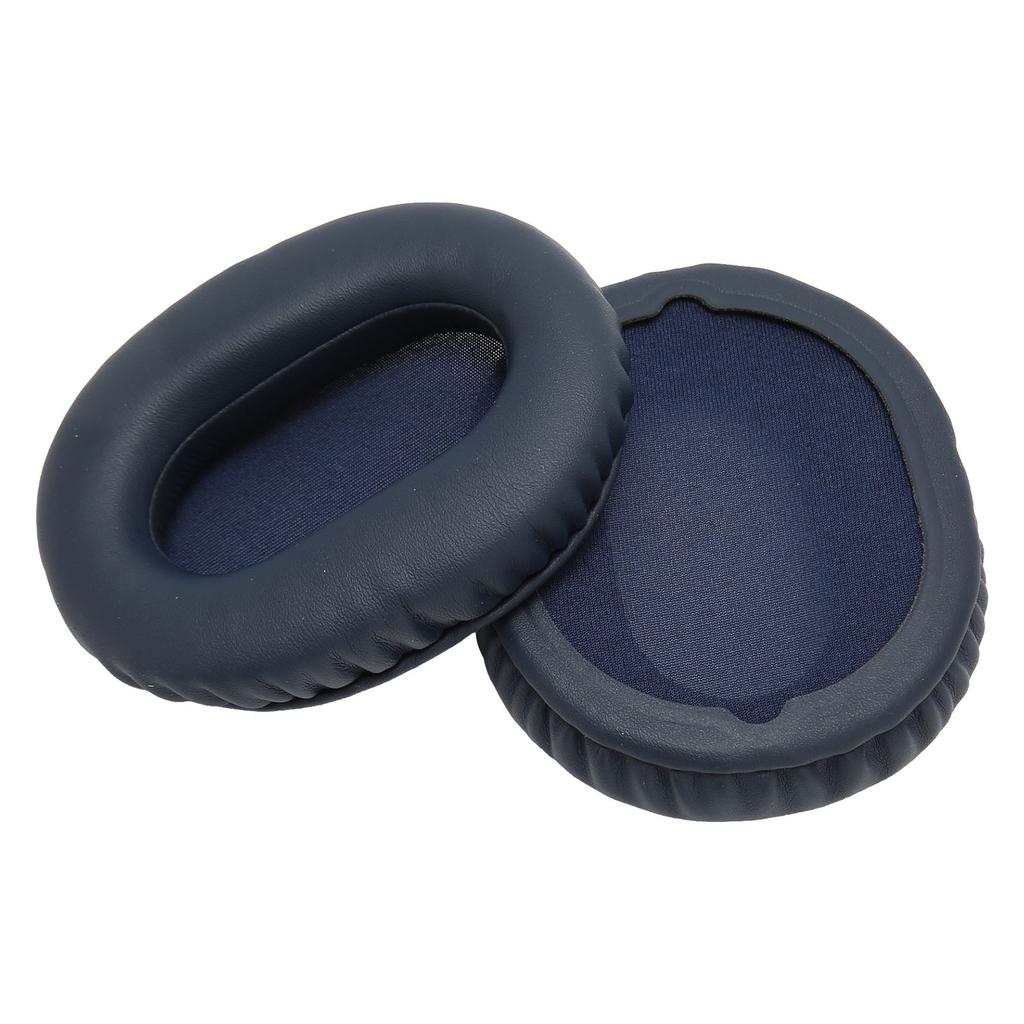 2pcs Ear Cushions Replacement Soft Protein Leather Noise Isolation Foam Thickened Ear Pads for WH CH710N WH CH720N WH  900N