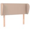VidaXL Headboard with Ears Cappuccino 93x23x78-88 Cm Faux Leather3116947