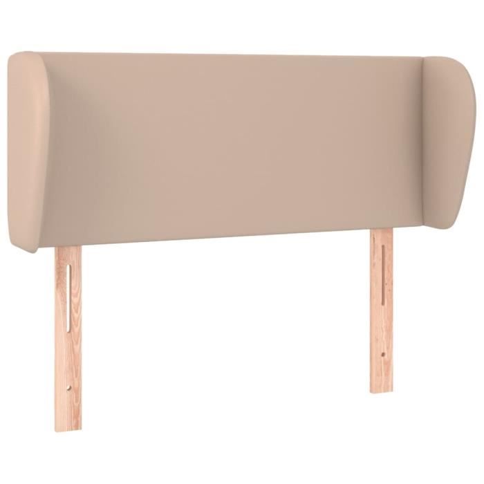 VidaXL Headboard with Ears Cappuccino 93x23x78-88 Cm Faux Leather3116947