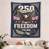 America 250th Anniversary Theme Tapestry Wall Hanging for Bedroom Dorm