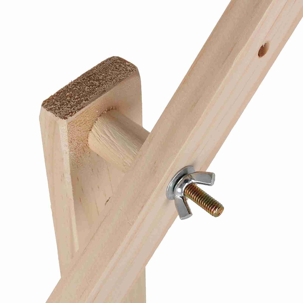 9CT Cross Stitch Frame Floor Stand Wooden Embroidery Tapestry Hoops 50cm