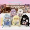 Pvc School Backpack For College Students With Breathable Design And Large Capacity