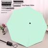 Yu Zhong Dual-Use Large Folding Umbrella for Men & Women, Sun & Rain Protection, Black Glue Shade, Perfect Gift.