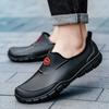 Wasserdichte Ölbeständige Herren Kochschuhe Garten Freizeitsandalen Outdoor Regenschuhe Rutschfeste Arbeitsschuhe Sommer Watschuhe
