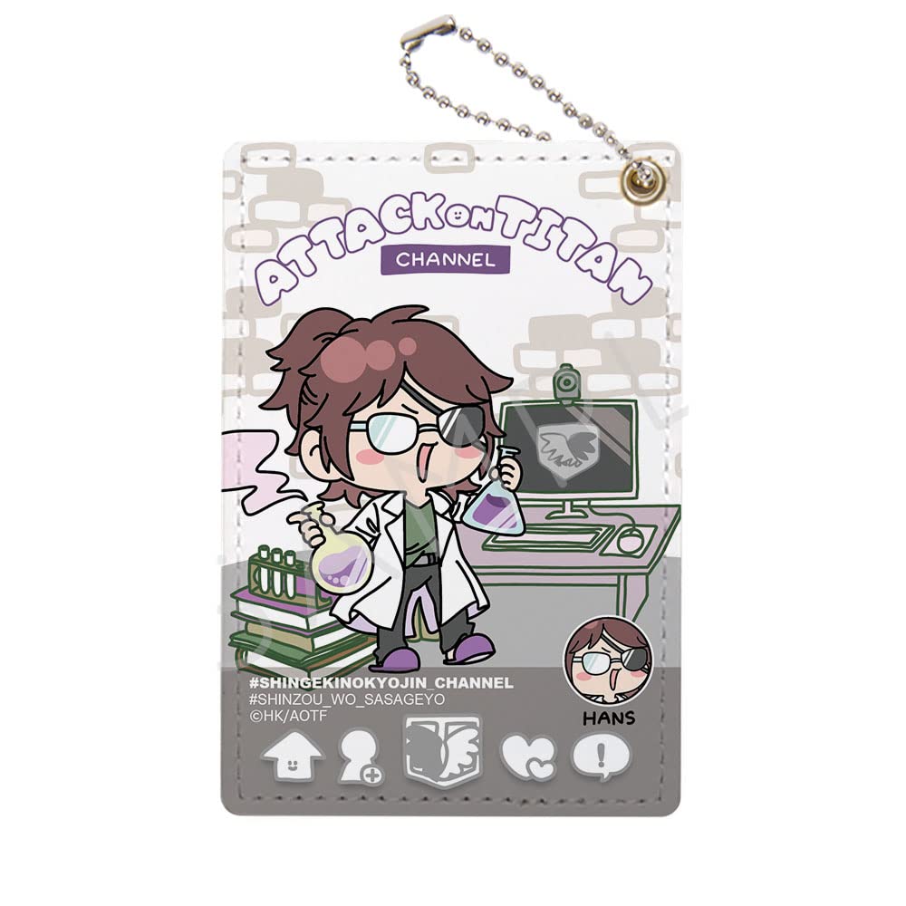 

SYNC INNOVATION Attack on Titan The Final Season Mocho Hange 8th Edition Pass Case