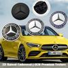 For Mercedes Benz AMG 1pc 57mm Car Logo Front Hood Badge Emblem Bonnet W212 W213 W205 W177 W247 W176 CLS CLA CLK CLG GLS MNOPQ1