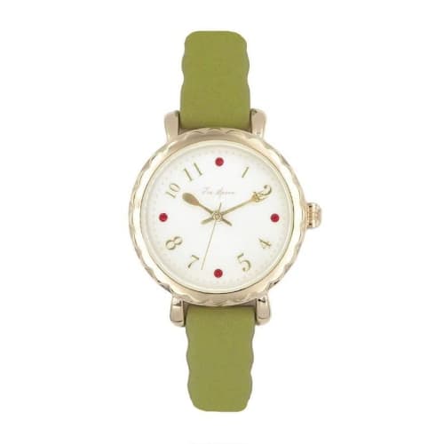 Tea Spoon Sweets Belt Watch N03324A-1 GR Women's Green