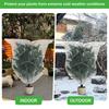 4/5Pcs Plant Covers Large Winter Tree Protection Bag with Drawstring Breathable Frost Blankets Garden Plants Frost Tree Cover