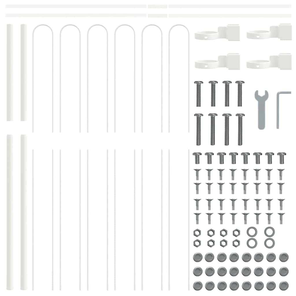 Garden Fence BOXTEL White