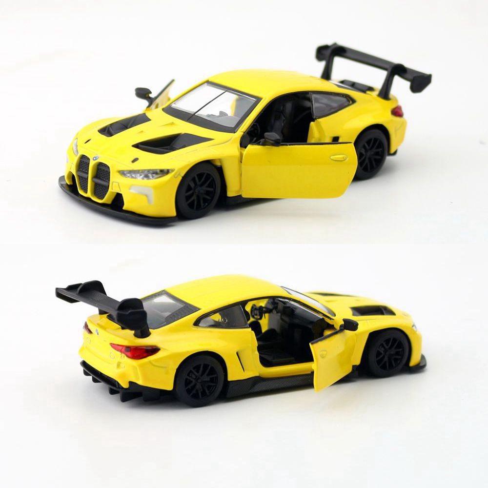 Car Alloy M4 Model With Inertia Drive And Realistic Detailing For Kid Play